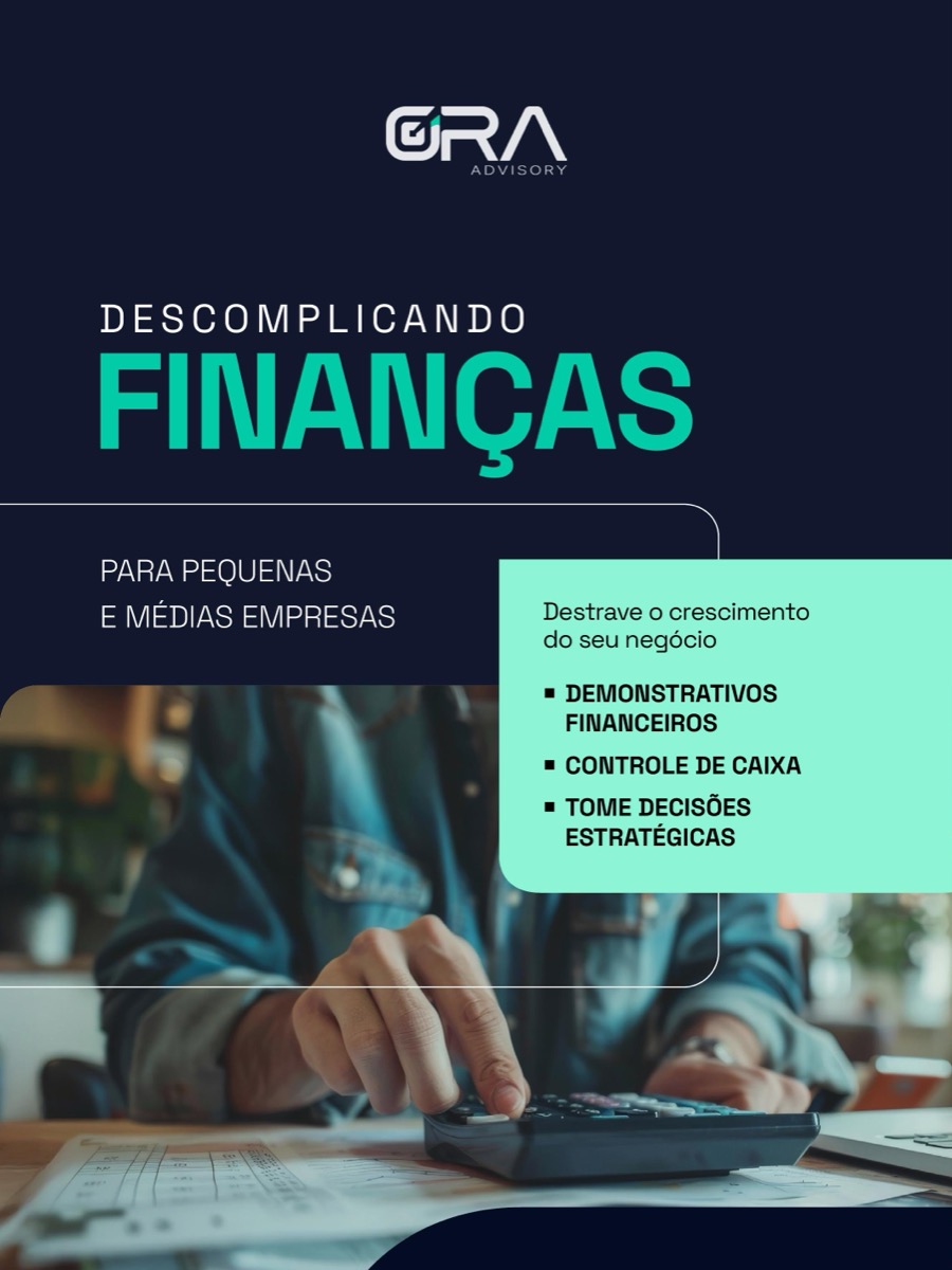 Capa do ebook Descomplicando Finanças para Pequenas e Médias Empresas